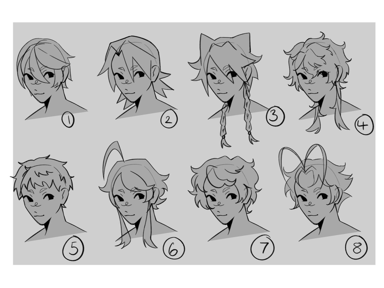 Player 2 Hair Concepts